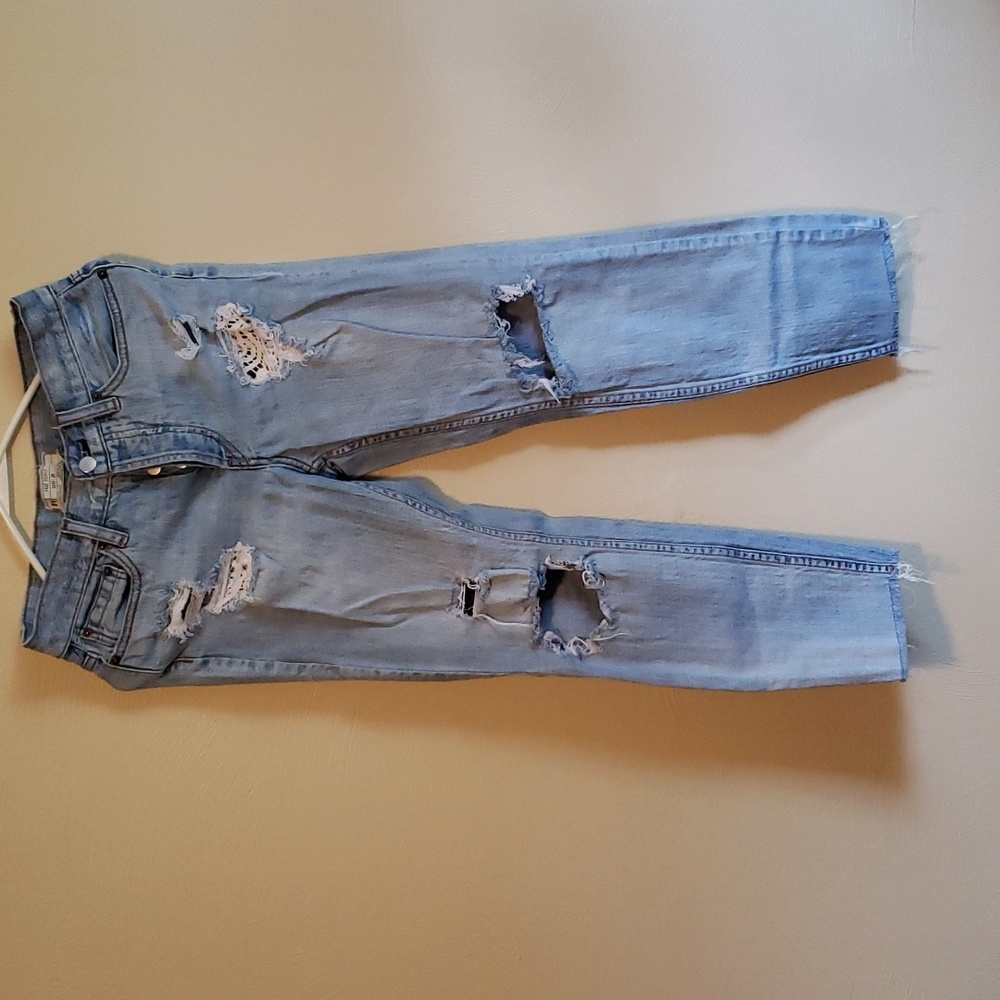 GUC Free People Distressed Jeans, Size 26